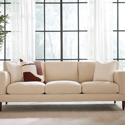 Family-friendly sectional sofa setup.