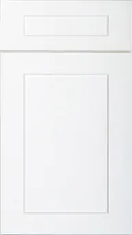 Bright White Shaker Cabinets