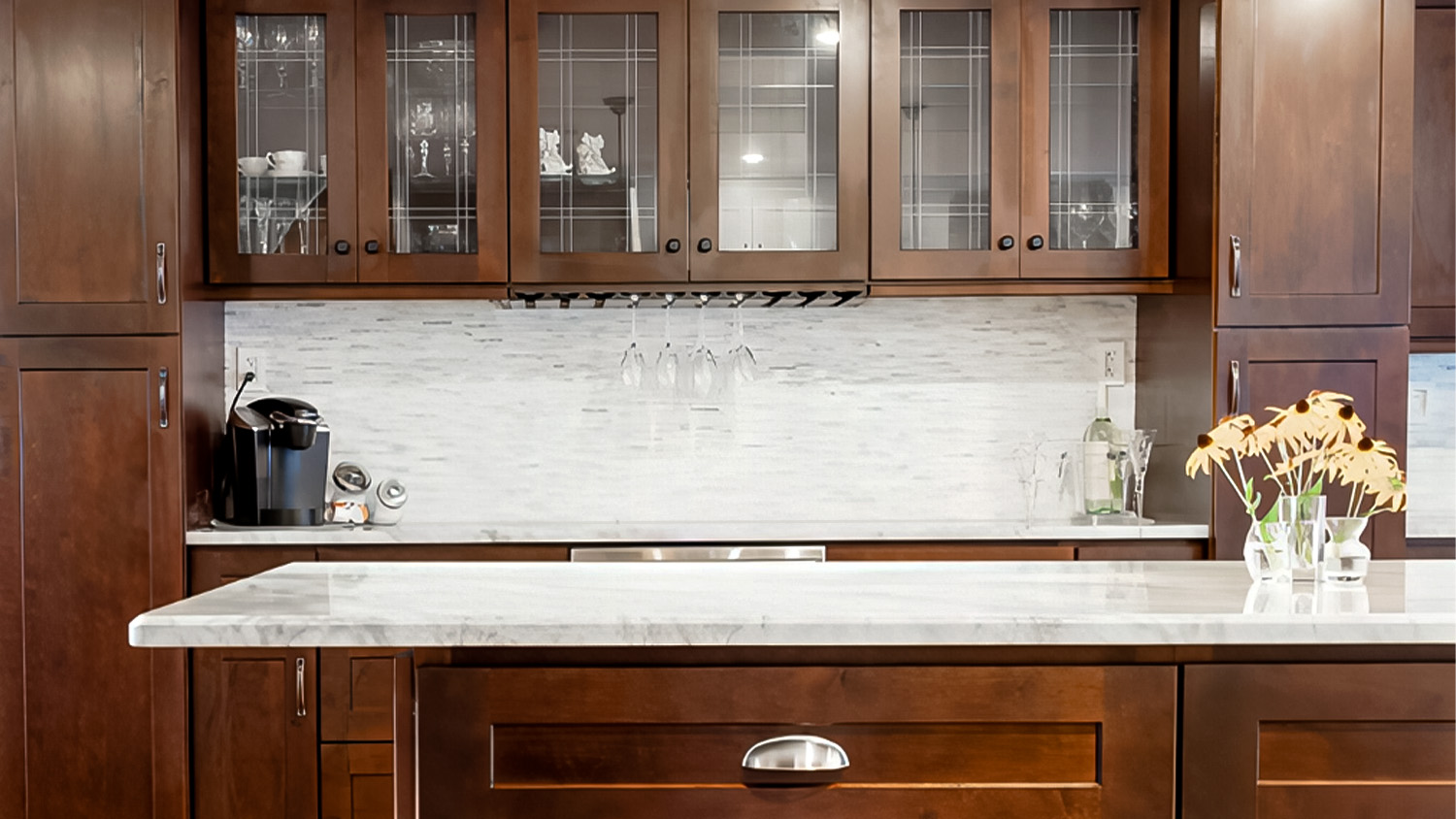 Dark Bay Shaker Cabinets