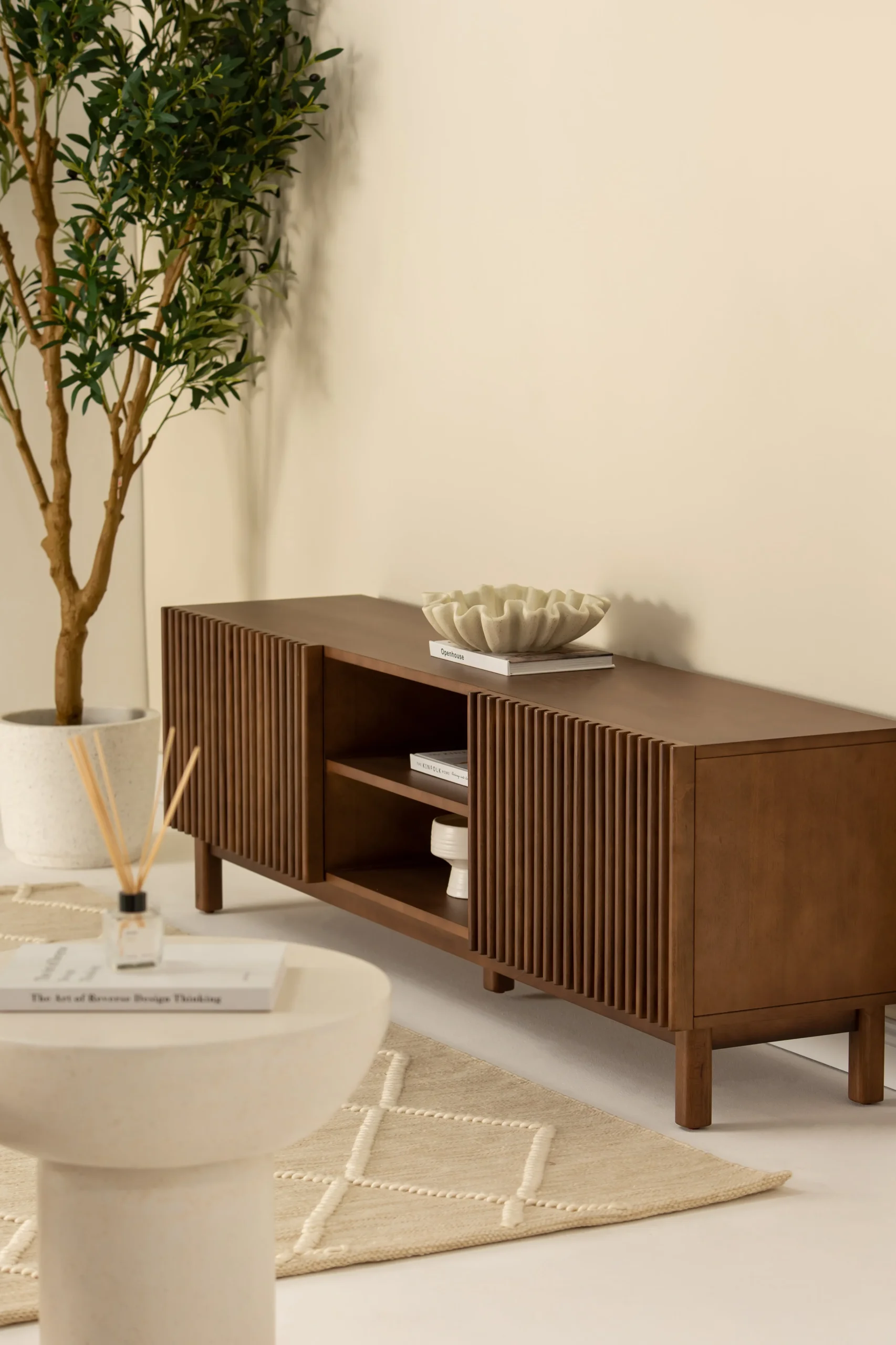 Julian Dark Wooden TV Units