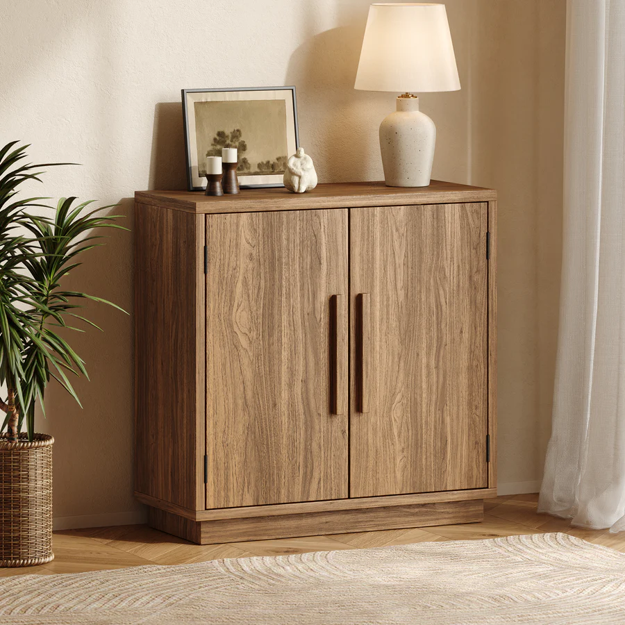 Naya 2-Door Storage Wood